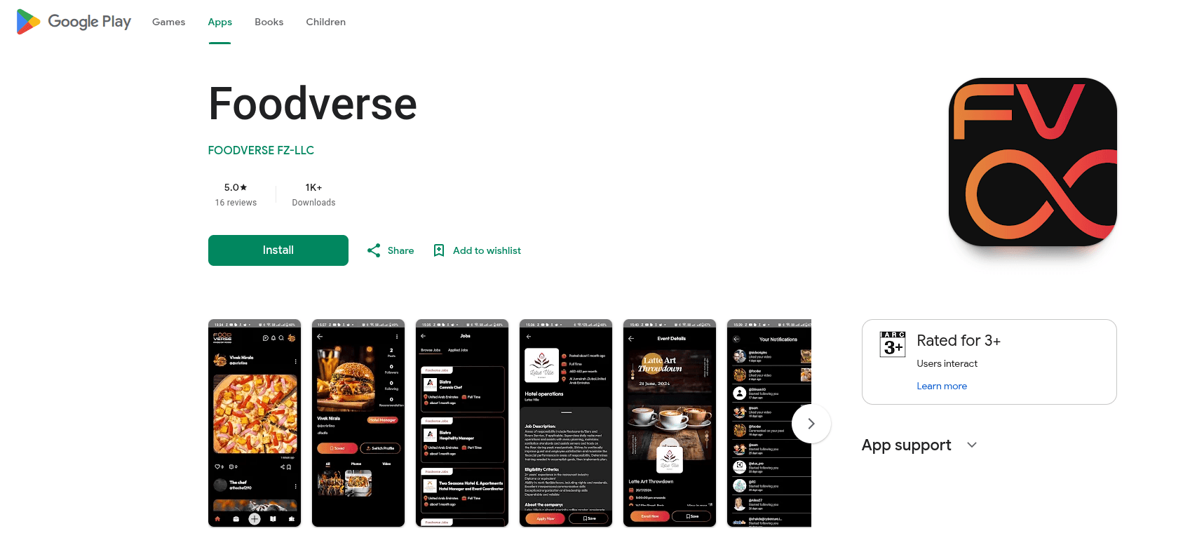 Foodverse Android