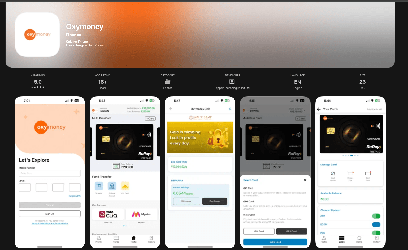 Oxymoney